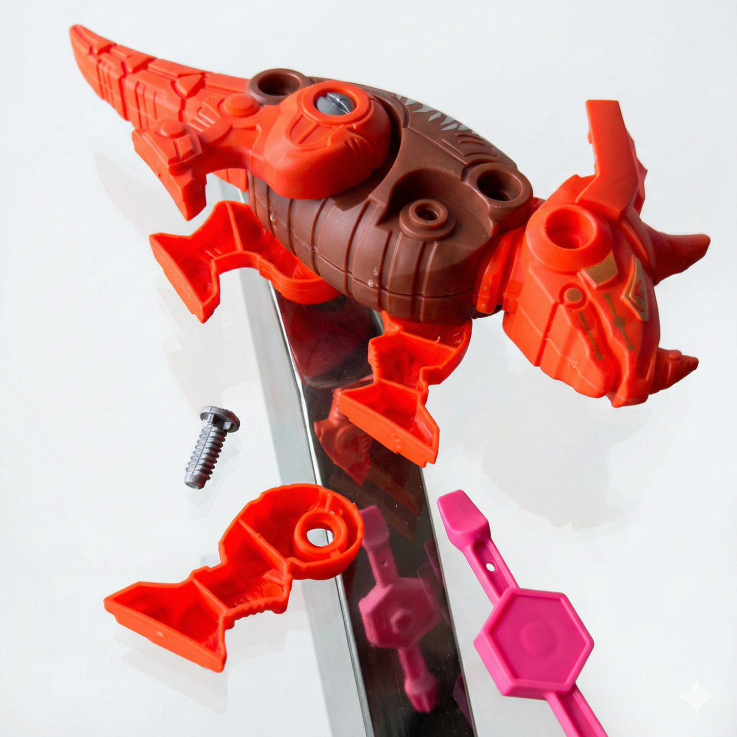 Dino Puzzle Armable: Rompecabezas de Construcción 3D - Juego STEM Dino Planet