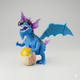 Figura de Dino Dragón Azul con Alas - Colección Fantasía y Aventura Dino Planet