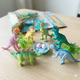 Set de 5 Dinosaurios de Goma Suave (Soft Rubber) - Colección Primera Infancia Dino Planet