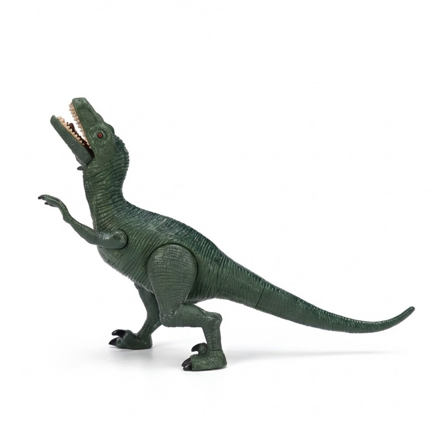 Figura de Dinosaurio Velociraptor con Sonido - Juguete Dino World